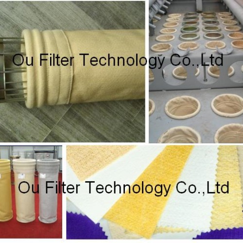 Needle felt dust collector bags, dust filter bags